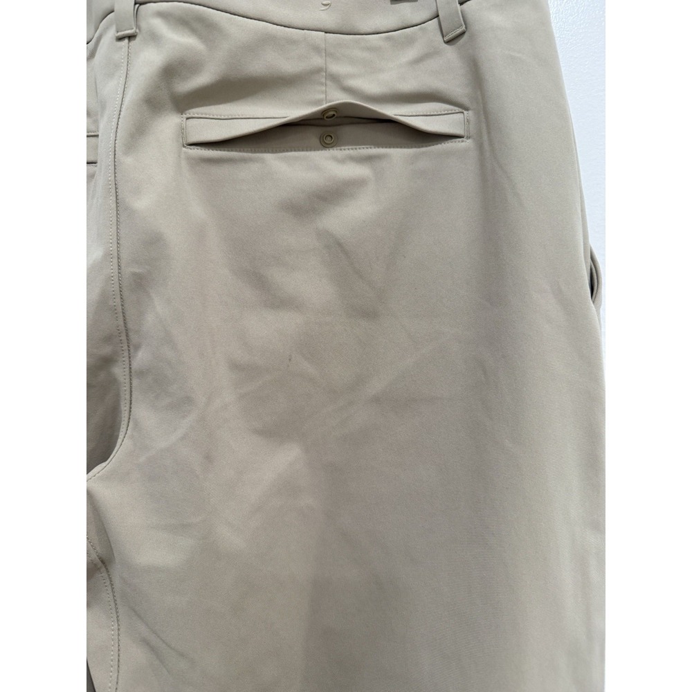 Lululemon ABC Classic-Fit Trouser Beige Performance Size 35X26 LM5AR15 - Picture 3 of 6